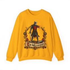 'Tis But A Scratch - Unisex Sweatshirt – Funny Monty Python Black Knight - Image 17