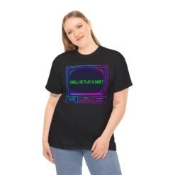 Shall We Play a Game? - Unisex T-Shirt – WarGames - Retro 80s Computer Movie - Image 6