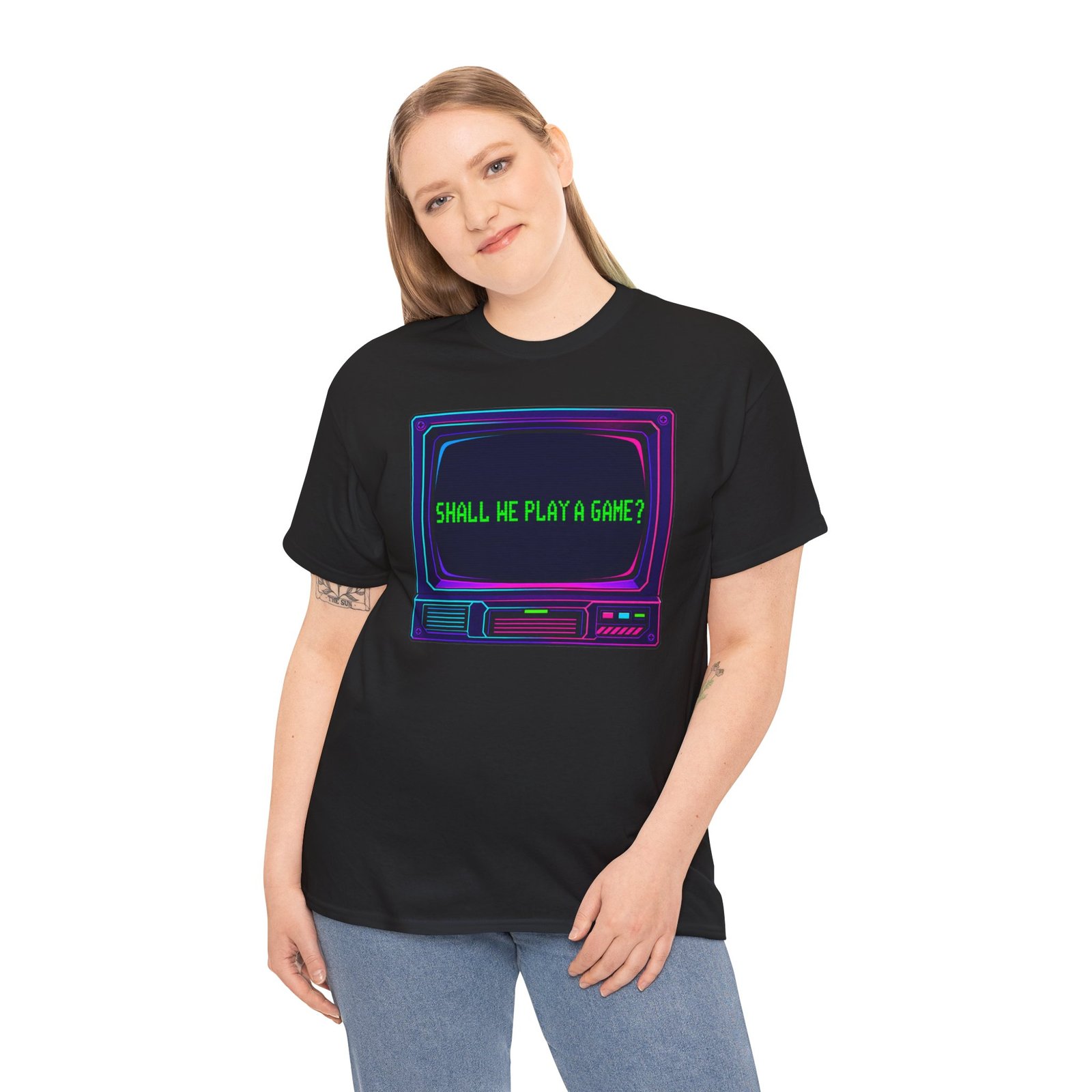 Shall We Play a Game? - Unisex T-Shirt – WarGames - Retro 80s Computer Movie - Image 6