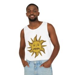 King Arthur Sun - Unisex Tank Top – Monty Python and the Holy Grail - Medieval Comedy - Image 8