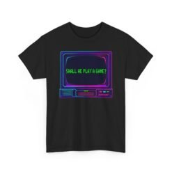 Shall We Play a Game? - Unisex T-Shirt – WarGames - Retro 80s Computer Movie