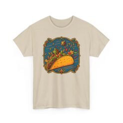 Taco in the Wind - Unisex T-Shirt – Funny Flying Taco - Taco Tuesday Humor - Image 26