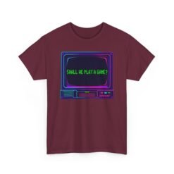 Shall We Play a Game? - Unisex T-Shirt – WarGames - Retro 80s Computer Movie - Image 19