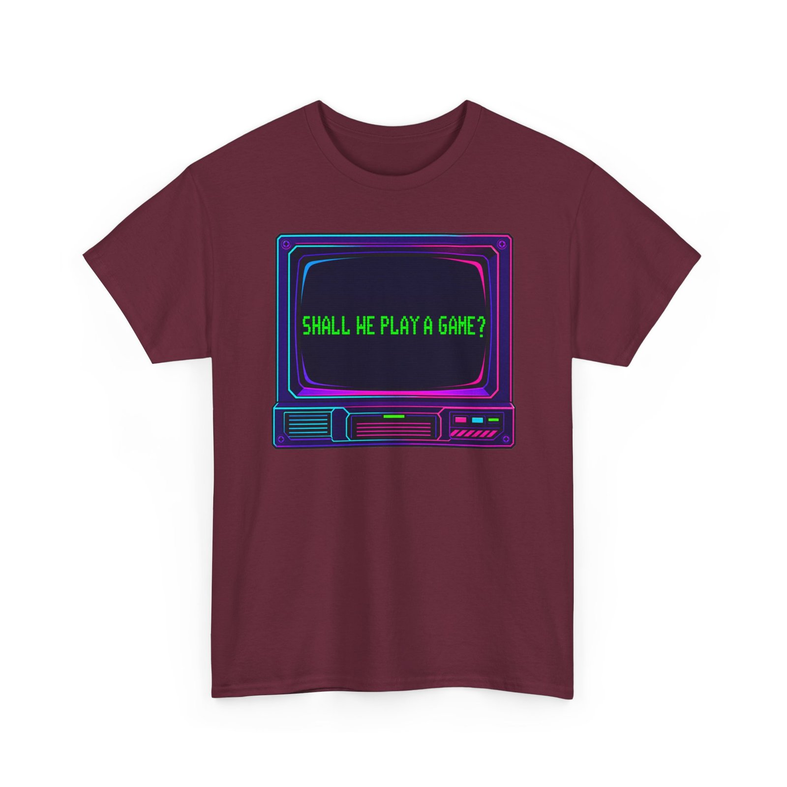 Shall We Play a Game? - Unisex T-Shirt – WarGames - Retro 80s Computer Movie - Image 19