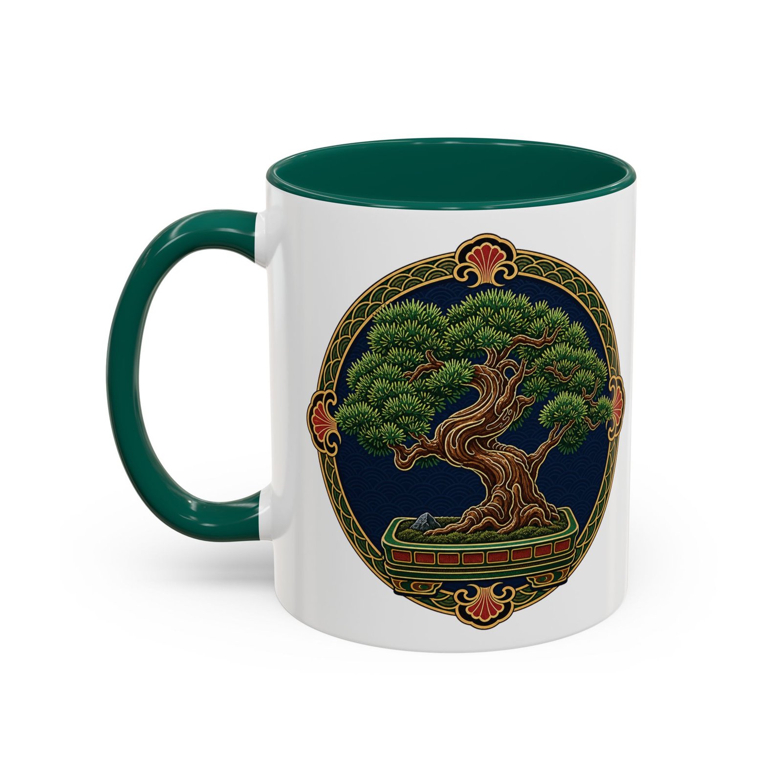Bonsai Tree Accent Mug – Japanese Bonsai, Nature - Plant Lover