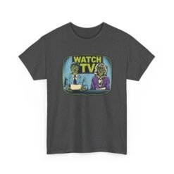 Watch TV - Unisex T-Shirt – They Live, Alien News - Retro Sci-Fi Horror - Image 15