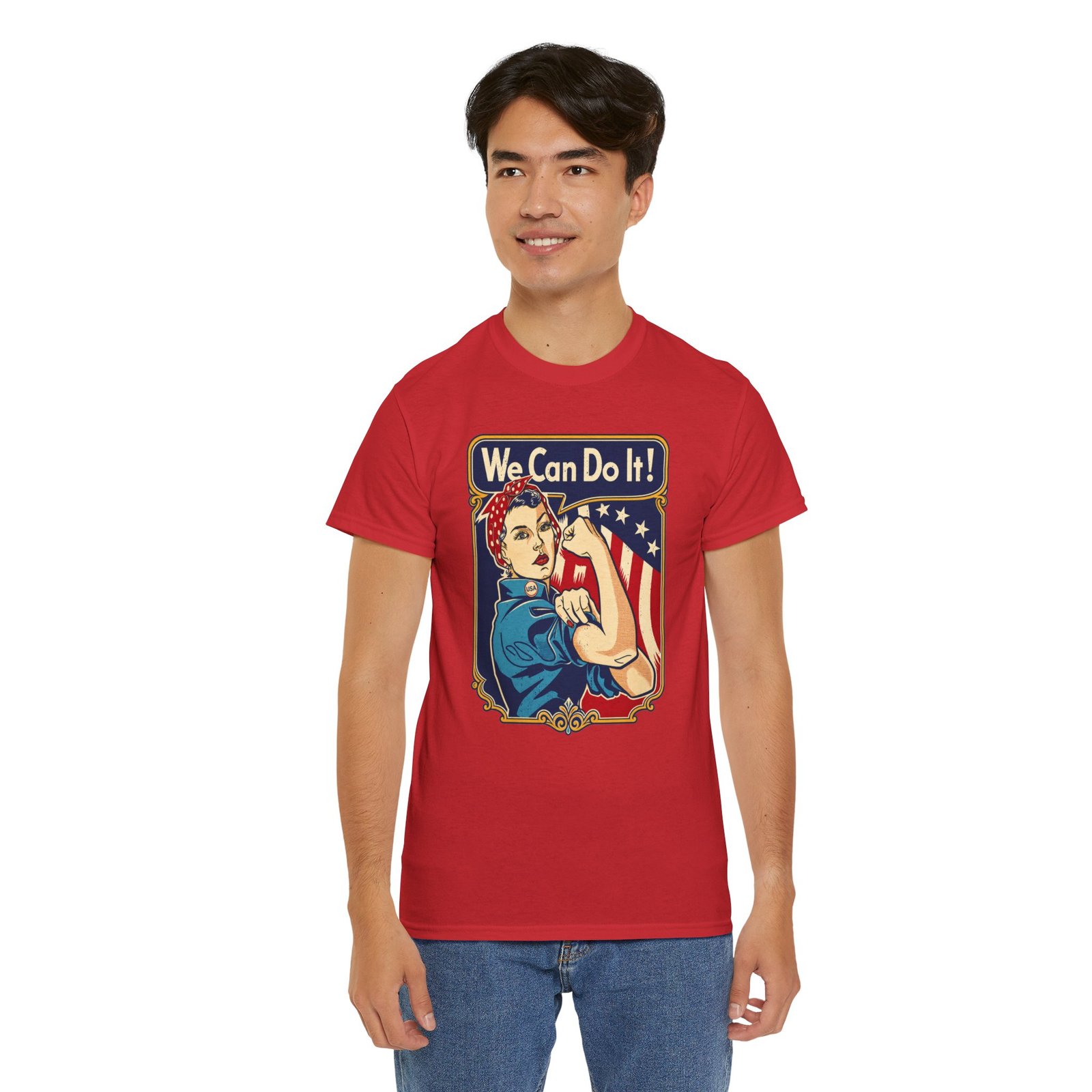 We Can Do It! - Unisex T-Shirt – Classic Strength, Timeless Style - Image 6