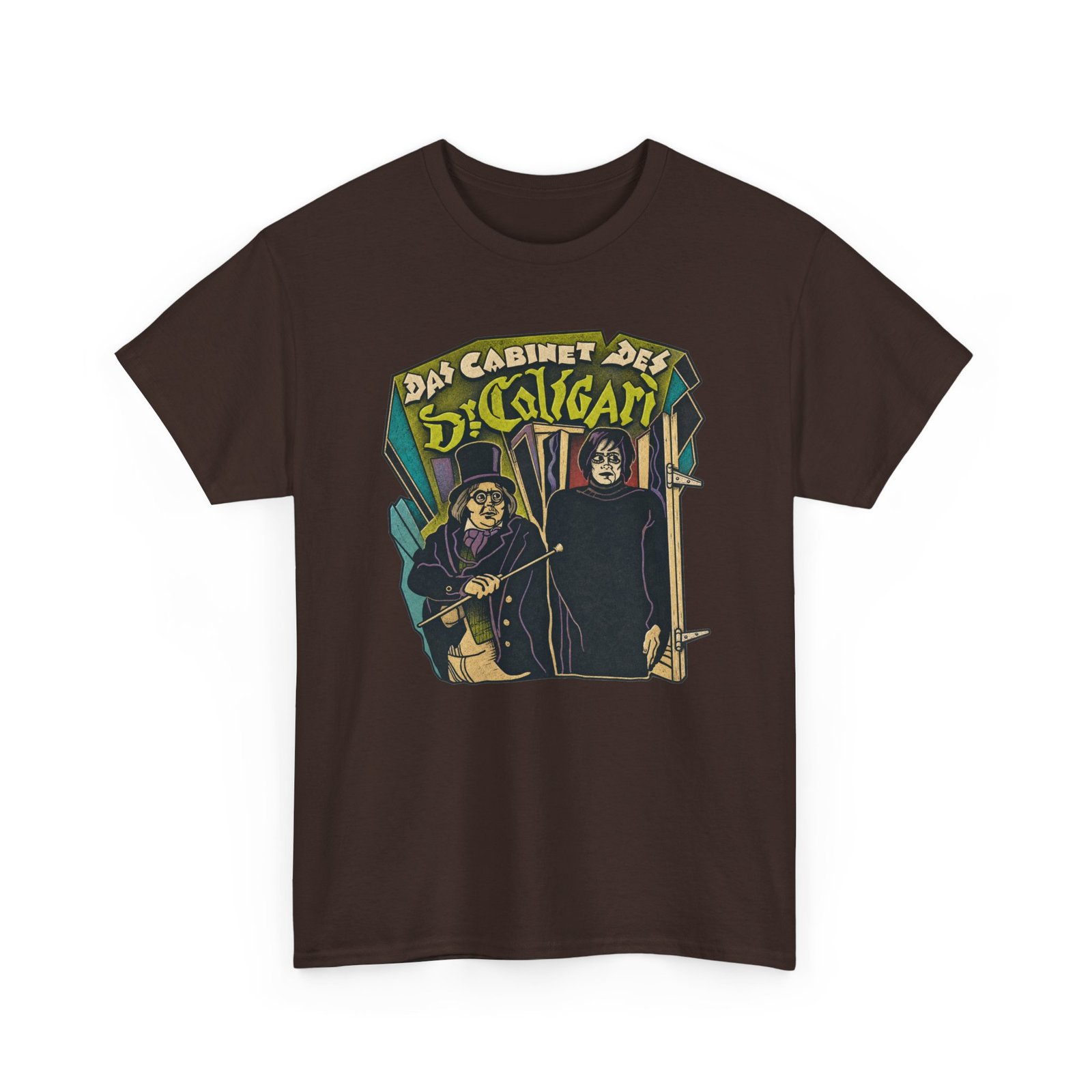 Das Cabinet des Dr. Caligari - Unisex T-Shirt – 1920 German Expressionist - Silent Horror Film - Image 20