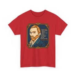 Vincent van Gogh Inspirational Quote – Unisex T-Shirt – Great Things Take Time - Image 29