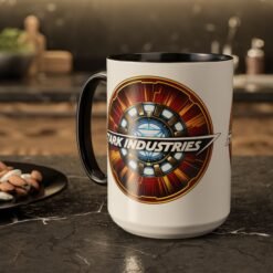 Stark Industries - Color Accent Mug – Fuel Like a Genius - Image 30