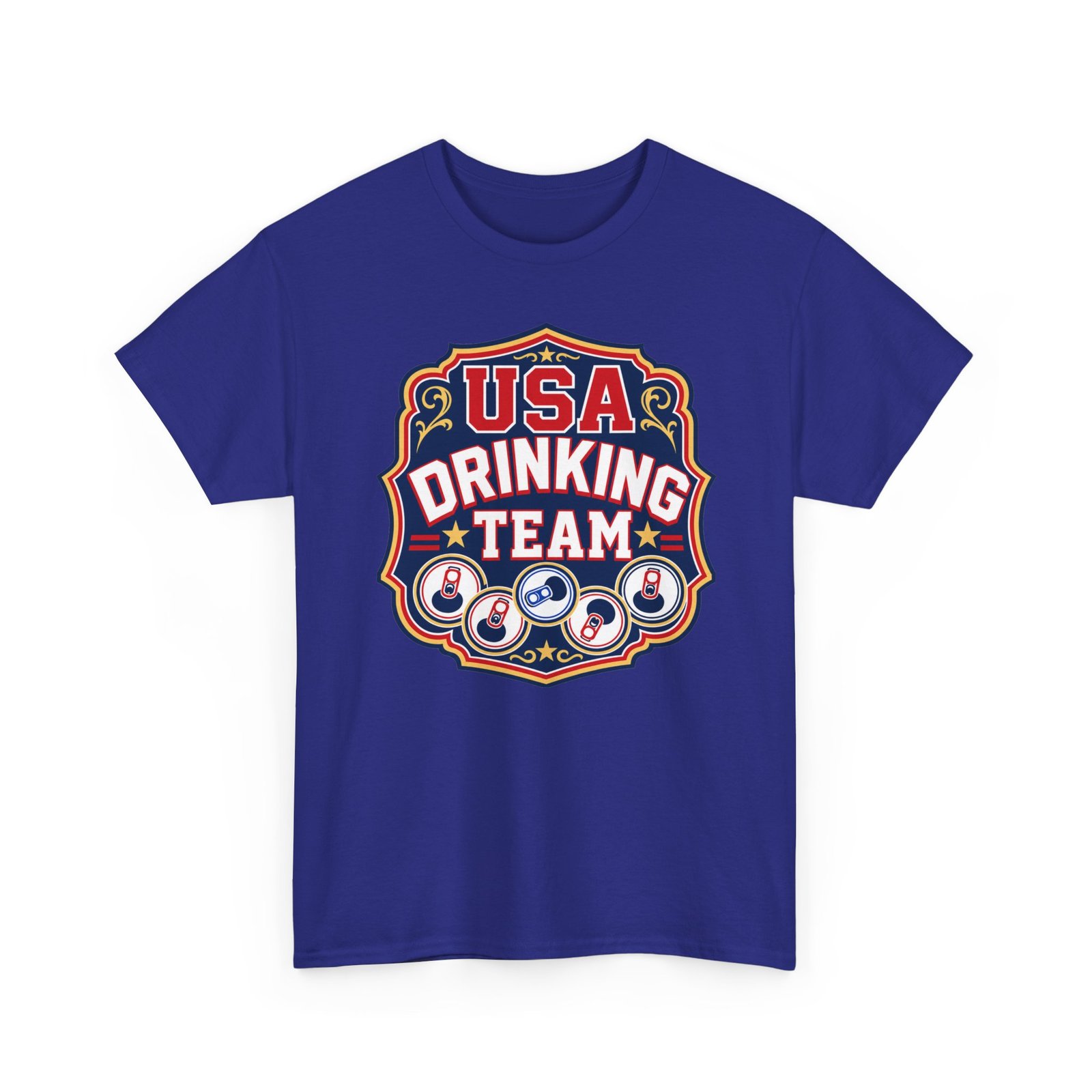 USA Drinking Team - Unisex T-Shirt – Funny Patriotic - Beer Drinking - Image 30