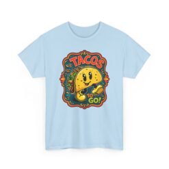 Tacos To Go - Unisex T-Shirt – Cute Kawaii Running Taco - Funny Foodie Tee - Image 24
