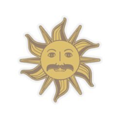 King Arthur Sun - Indoor Sticker – Monty Python and the Holy Grail - Medieval Comedy Decal - Image 4