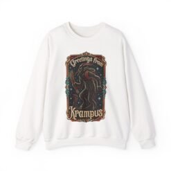 Greetings From Krampus - Unisex Sweatshirt – Cozy with a Side of Creepy - Image 19