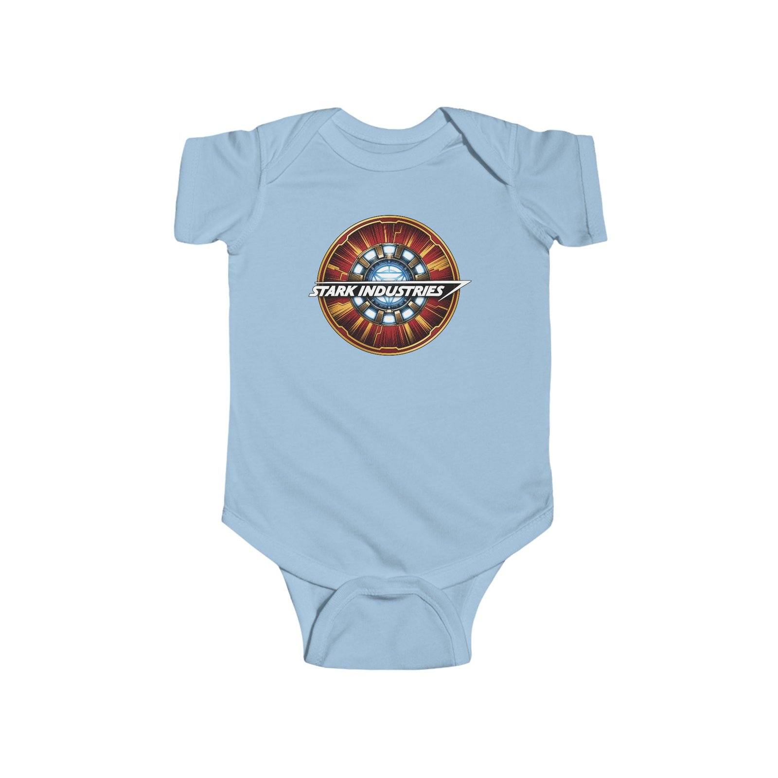 Stark Industries - Baby Bodysuit – Powered by Cuteness and Genius - Image 5