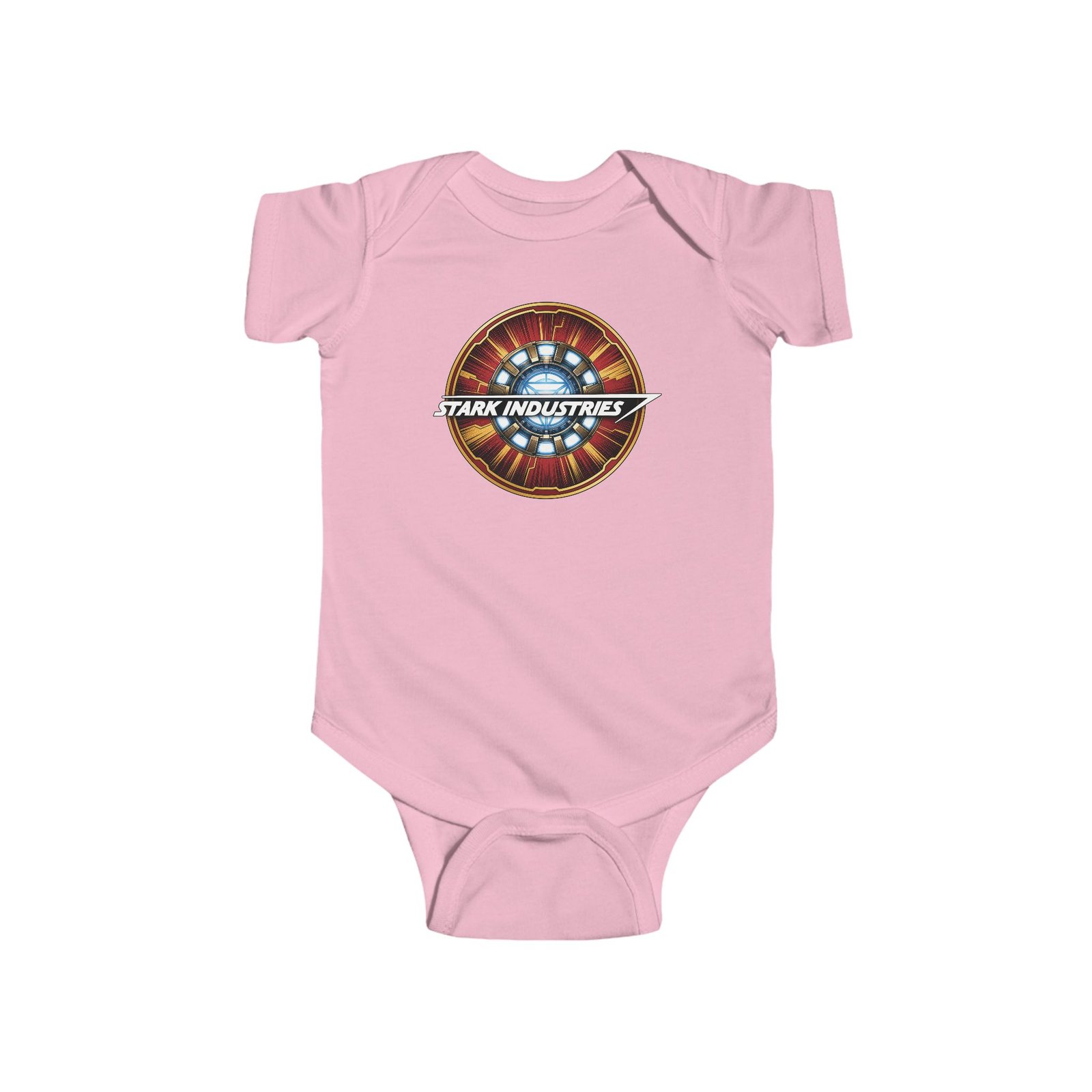 Stark Industries - Baby Bodysuit – Powered by Cuteness and Genius - Image 6