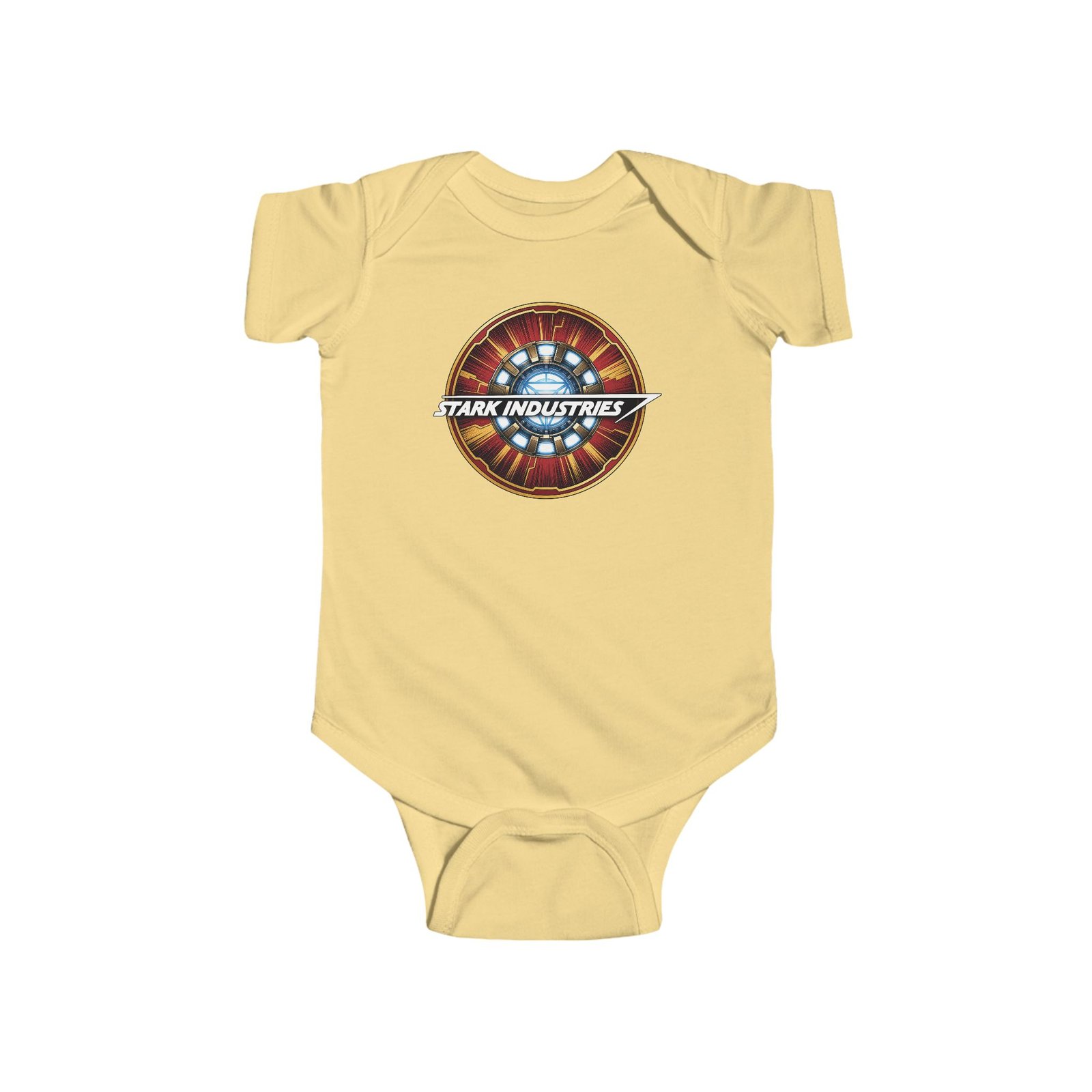 Stark Industries - Baby Bodysuit – Powered by Cuteness and Genius - Image 8