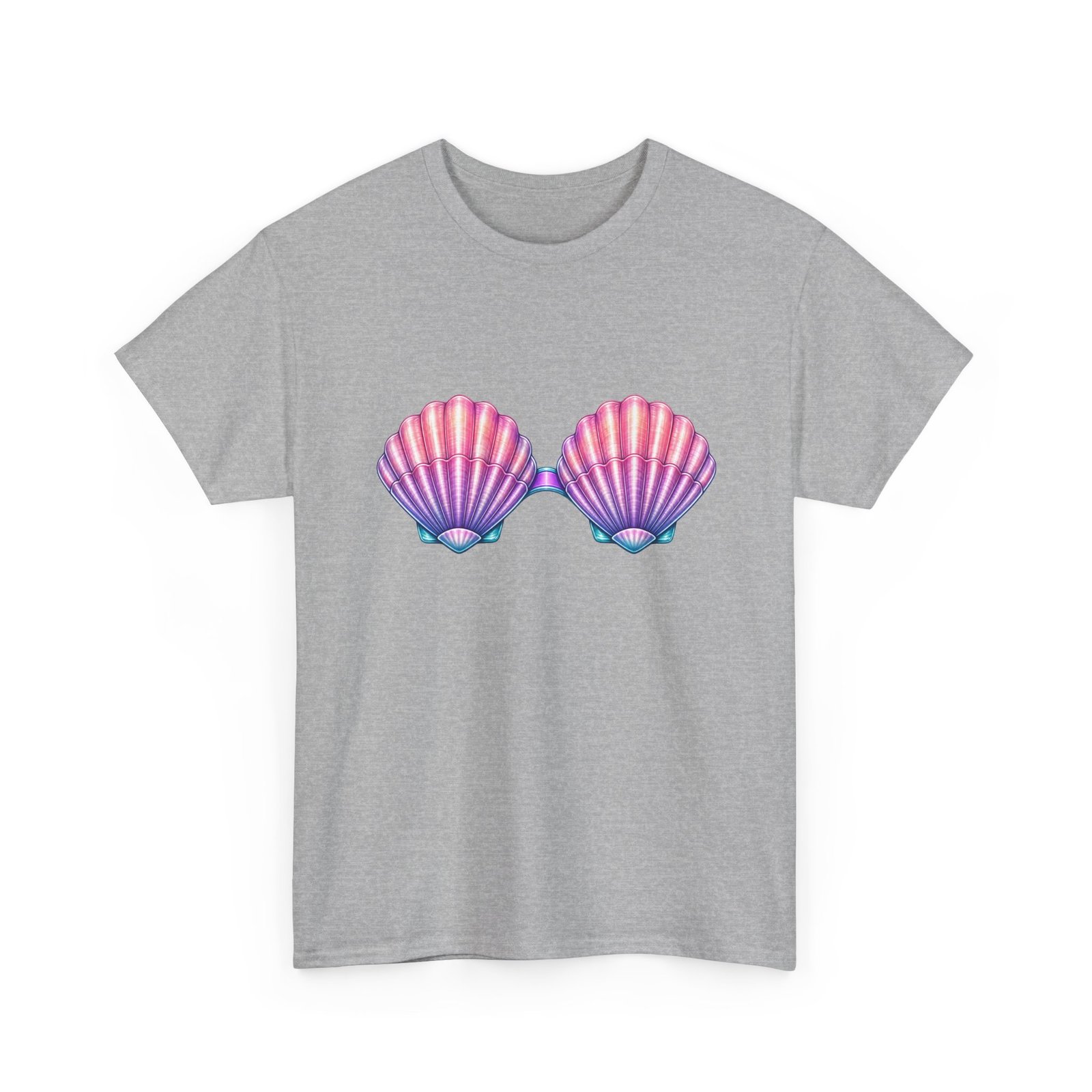 Mermaid Seashell Bra Costume - Unisex T-Shirt – Funny Halloween Costume - Image 19