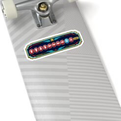 Alternative view of Contra Code - Indoor Sticker – Konami Code - Retro Gaming - Classic Gamer Decal