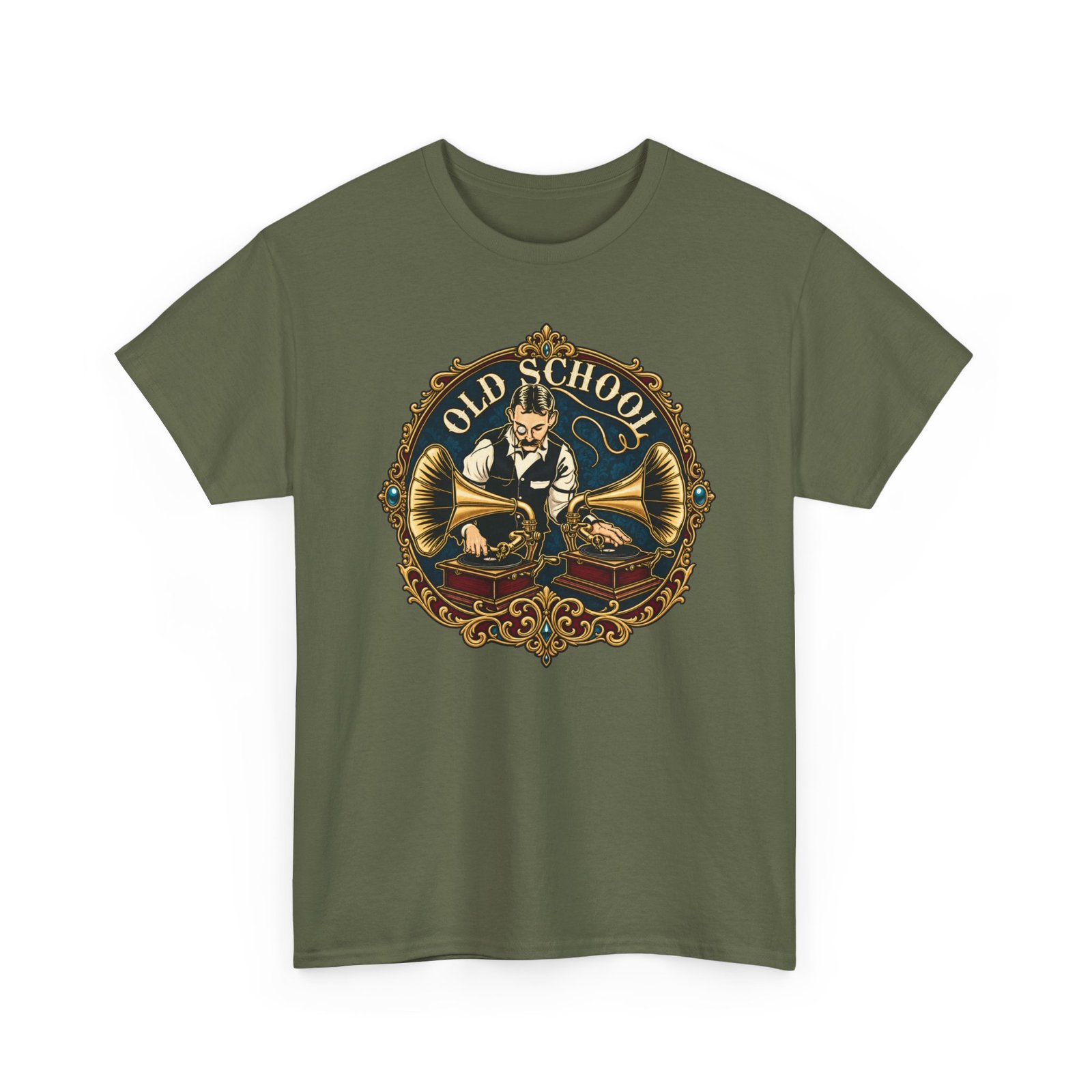Old School DJ - Unisex T-Shirt – Spin It Like It’s 1899 - Image 14