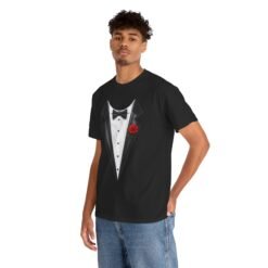 Tuxedo - Unisex T-Shirt – Funny Fake Tuxedo Costume - Formal Party Tee - Image 15
