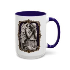 Weeping Angel - Color Accent Mug – Don't Blink - Sci-Fi Horror - Image 9