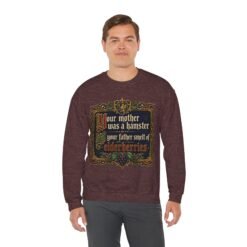 Your Mother Was a Hamster - Sweatshirt – Monty Python Holy Grail Humor - Image 8