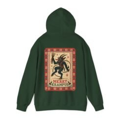 Merry Krampus - Unisex Hoodie – Cozy Up with Claus's Creepy Cousin - Image 25