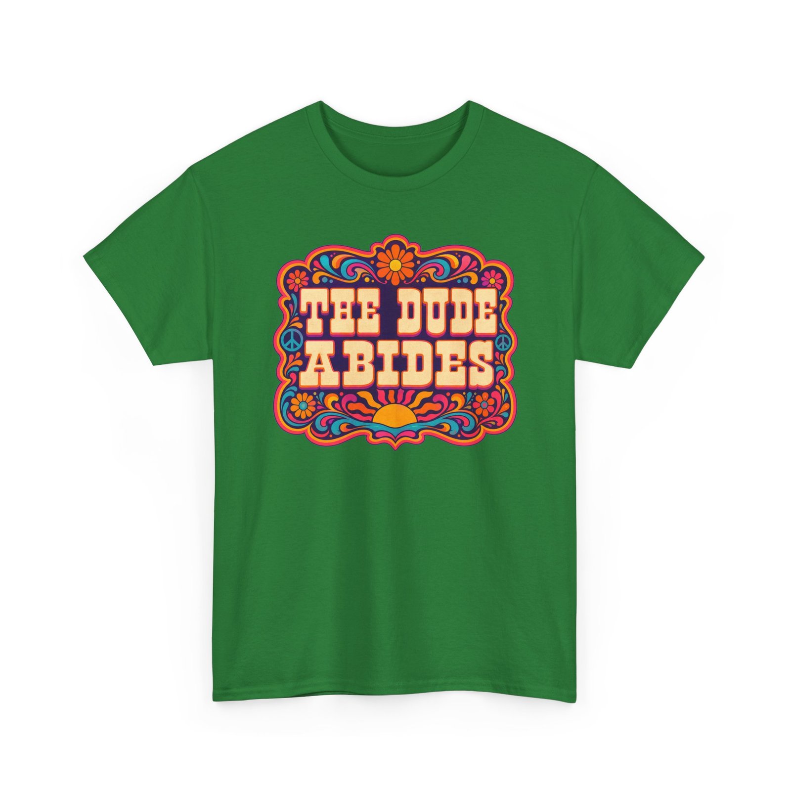 The Dude Abides - Unisex T-Shirt – Funny Big Lebowski Movie Quote - Bowling Tee - Image 23