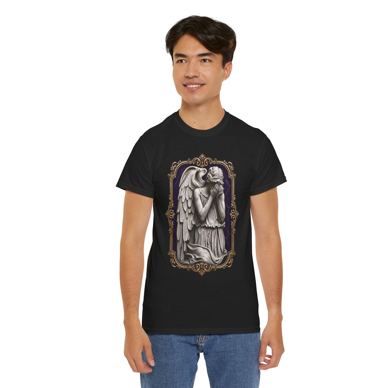 Weeping Angel - Unisex T-Shirt – Don't Blink - Sci-Fi Horror - Image 8