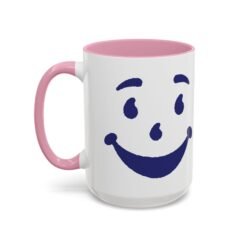 Kool-Aid Man Face - Color Accent Mug – Retro - Oh Yeah - Image 42