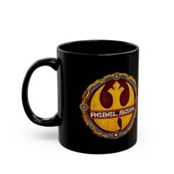 Rebel Scum Black Mug – Bold Streetwear Style, Galactic Attitude - Image 2