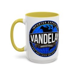 Vandelay Industries - Color Accent Mug – Seinfeld Inspired - George Costanza - Image 46