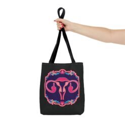 Ovaries with Middle Fingers - Tote Bag – Funny Anatomy - Image 4