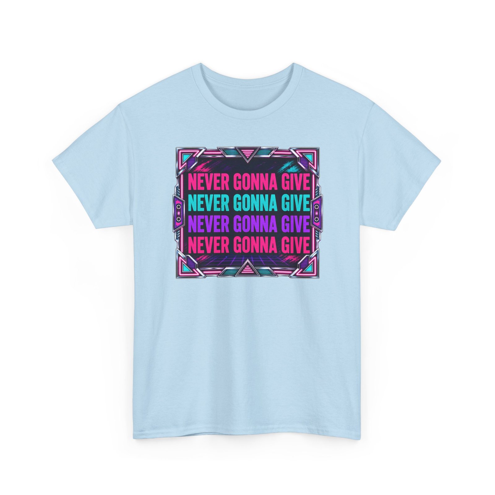 Never Gonna Give Loop - Unisex T-Shirt – Funny Rickroll - Internet Meme