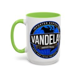Vandelay Industries - Color Accent Mug – Seinfeld Inspired - George Costanza - Image 36