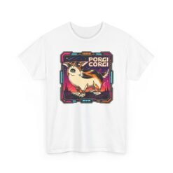Porgi Corgi - Unisex T-Shirt – The Cutest Galactic Mix in the Universe