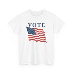 Vote - Unisex T-Shirt – American Flag - Patriotic Voter - Election Day