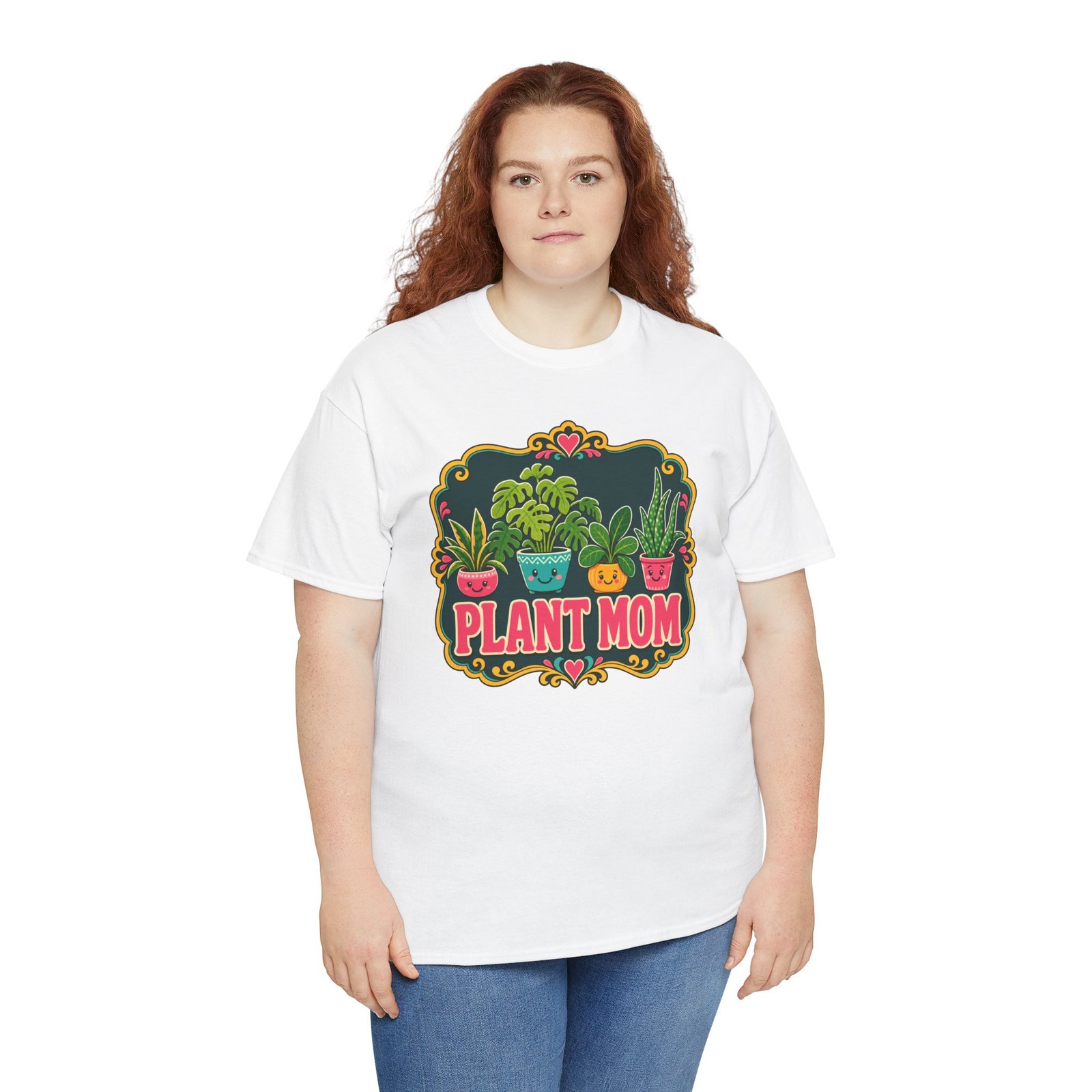Plant Mom - Unisex T-Shirt – Cute Houseplant - Gardening - Image 9