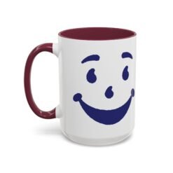 Kool-Aid Man Face - Color Accent Mug – Retro - Oh Yeah - Image 38