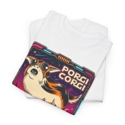 Porgi Corgi - Unisex T-Shirt – The Cutest Galactic Mix in the Universe - Image 2