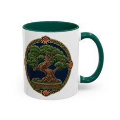 Alternative view of Bonsai Tree Accent Mug – Japanese Bonsai, Nature - Plant Lover