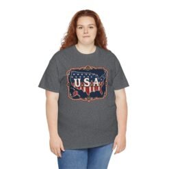 U.S.A. - Unisex T-Shirt – Patriotic - United States Map - Image 10
