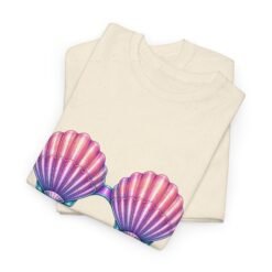 Mermaid Seashell Bra Costume - Unisex T-Shirt – Funny Halloween Costume - Image 9