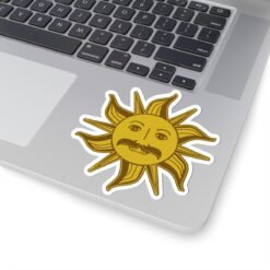 King Arthur Sun - Indoor Sticker – Monty Python and the Holy Grail - Medieval Comedy Decal - Image 20
