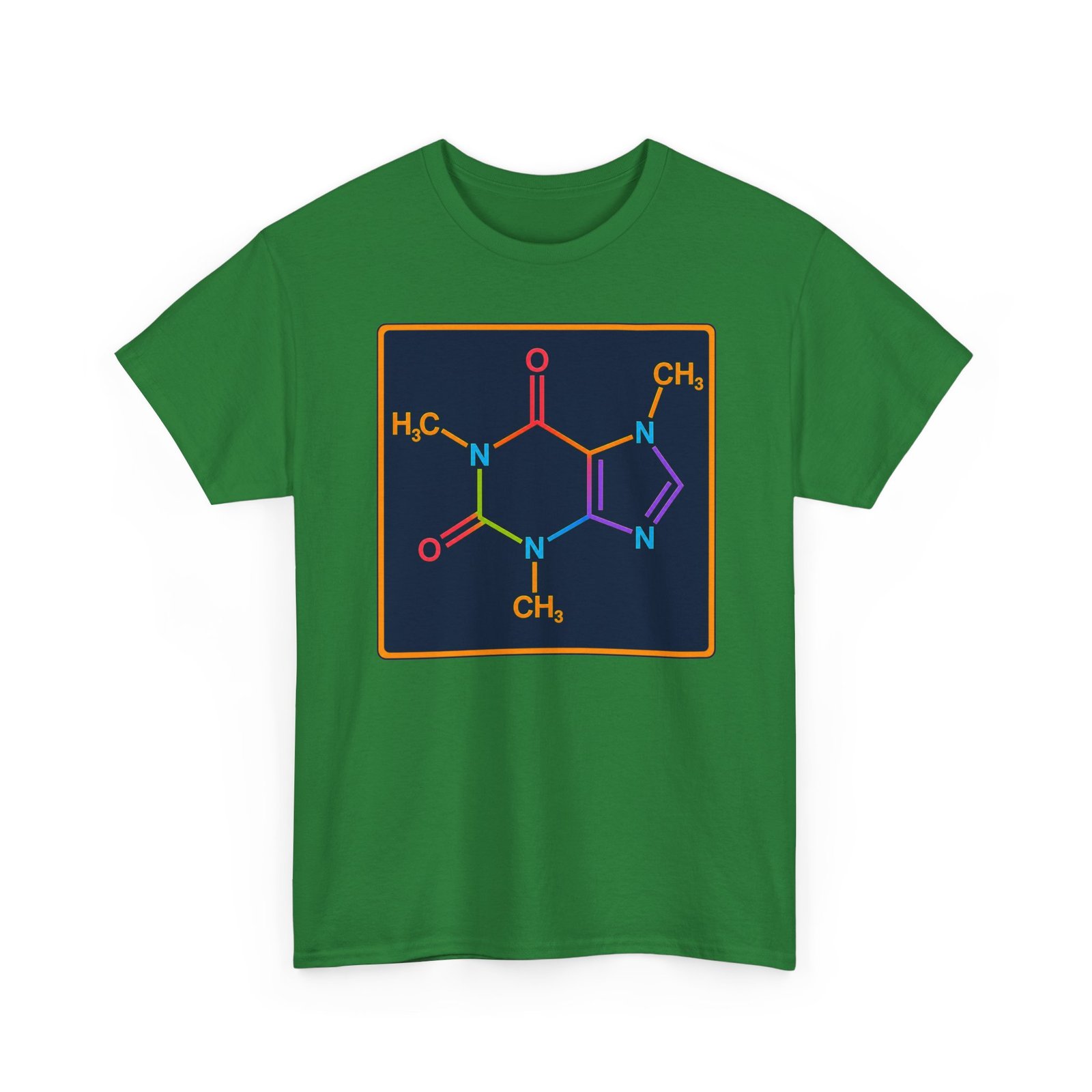 Caffeine Molecule - Unisex T-Shirt – Fuel Your Brain in Style - Image 13