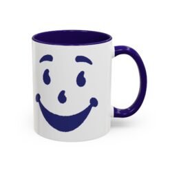 Alternative view of Kool-Aid Man Face - Color Accent Mug – Retro - Oh Yeah