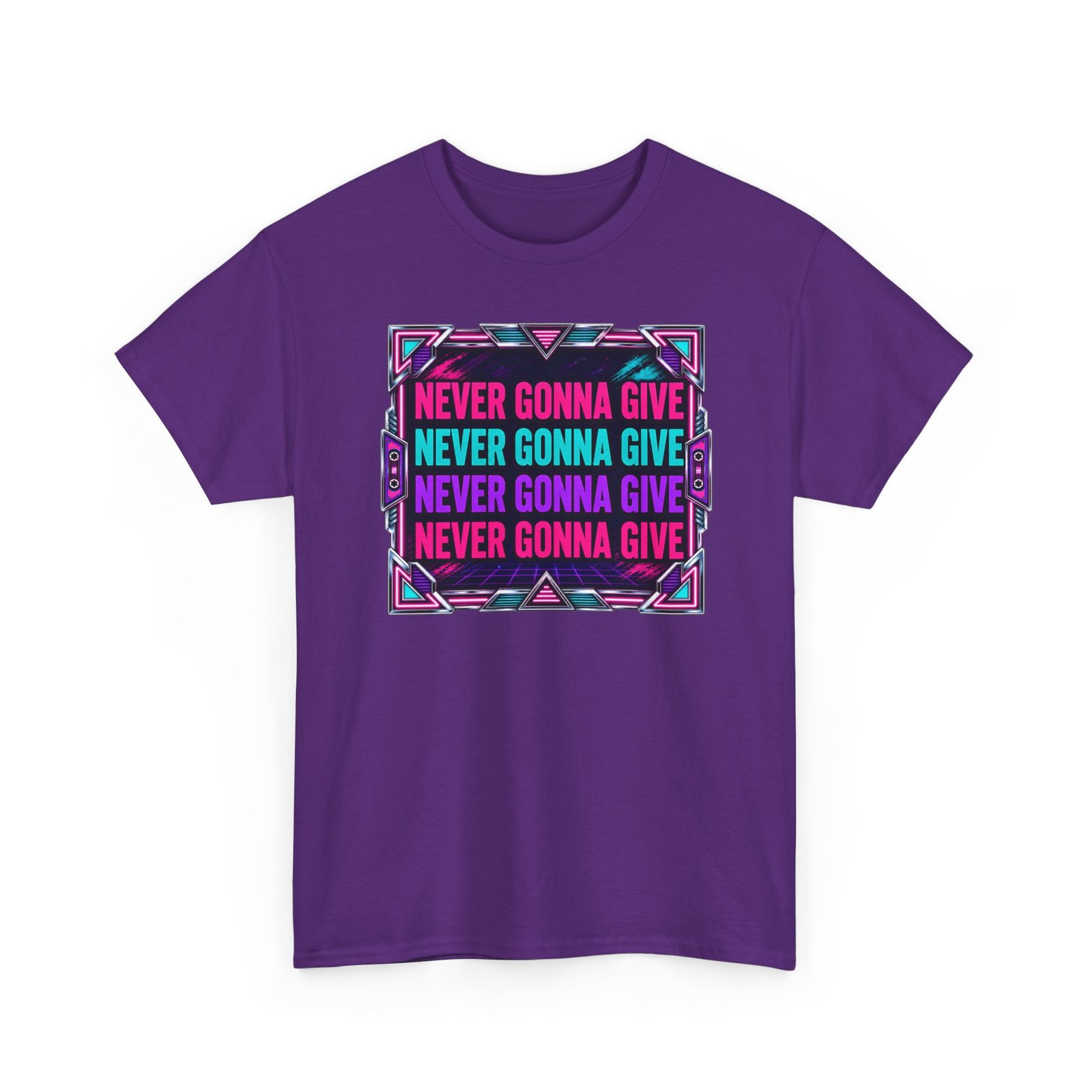 Never Gonna Give Loop - Unisex T-Shirt – Funny Rickroll - Internet Meme - Image 17