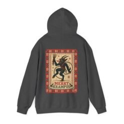 Merry Krampus - Unisex Hoodie – Cozy Up with Claus's Creepy Cousin - Image 19