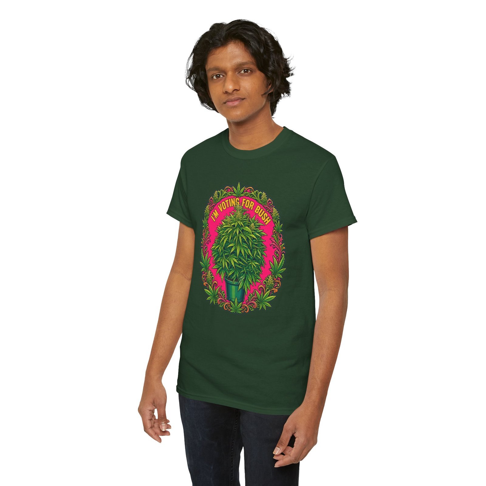I’m Voting for Bush - Unisex T-Shirt – Grassroots Campaign Vibes - Image 5